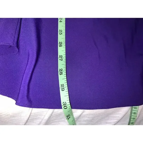 Vintage 90s Victoria's Secret Gold Label Slip Dress Purple Lace Nightie Medium - Picture 6 of 6